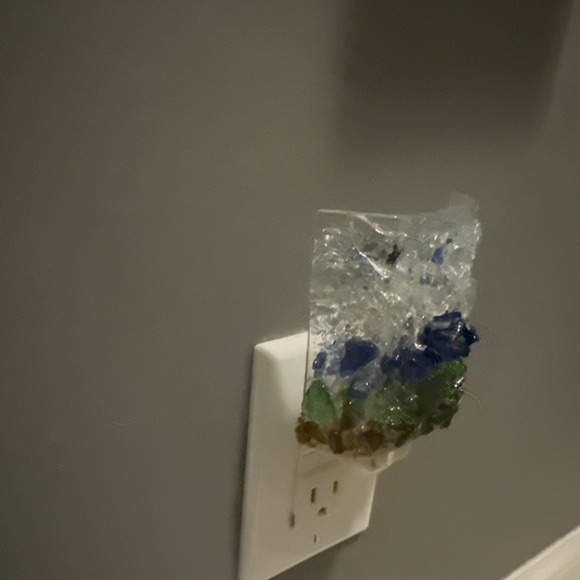 Recycled Glass "Horizon" Night Light by Reborn Glass - Picture 4 of 8